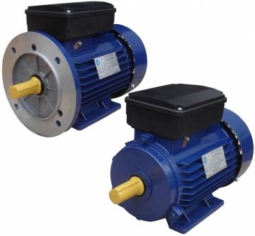 Габаритные и установочно-присоединительные размеры электродвигателей АИРЕ  220В