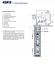 Глибиний насос Pedrollo 4SR 8/17 F (380V три фази)
