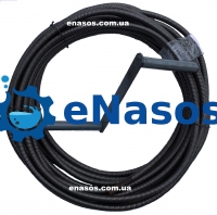 Трос сантехнический диаметром 14 мм, профессиональный, канализационный, вибровал, гибкий вал