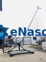 Кран пионер на колесах 2 тонны, электро-поворот 380В