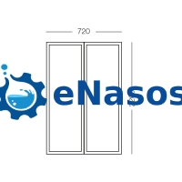 Москітна сітка для дверей на магнітах 720ммх2200мм