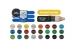 Емаль алкідна ПФ-115 Kompozit – універсальна фарба для металу та дерева 0.9 кг сірий глянцевий