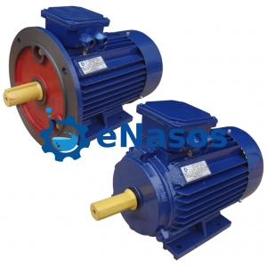 Электродвигатель АИР 90 LВ8 фланец+лапы, 1,1 кВт, трехфазный, 750 об/мин