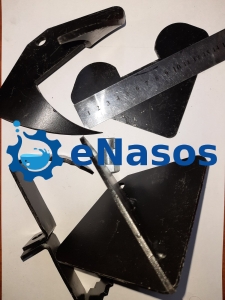 Насадки для троса сантехнического (комплект) для трубы от 160 мм