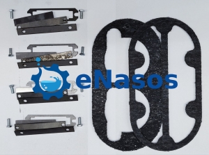 Ремкомплект клапанов + прокладки под плиту и на плиту(ремонтный комплект)