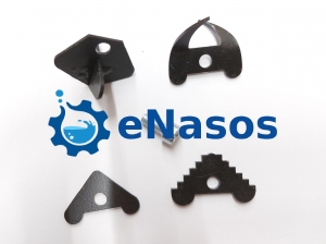 Насадки на трос канализационный для трубы от 50 мм  (комплект)