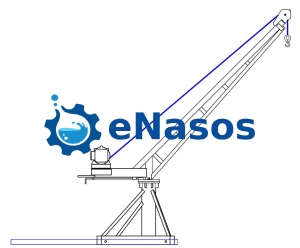 Кран підйомний Піонер (малий) до 0,5 - 1т