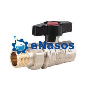 Кран кульовий з американкою MAREK 1/2"