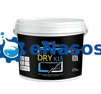 Декоративна штукатурка 25 кг Crystal Decor DRY Si-Si Fassadenputz K15