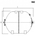 Горизонтальный гидроаккумулятор aquasystem  VAO 100